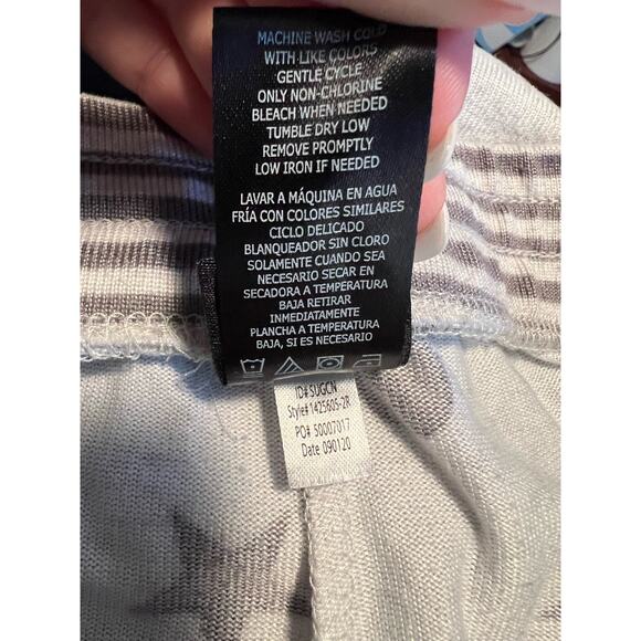 Disney Women's Mickey Mouse/Star Disney Velour Pajama Pant Pull-On Gray Size M - Picture 9 of 9